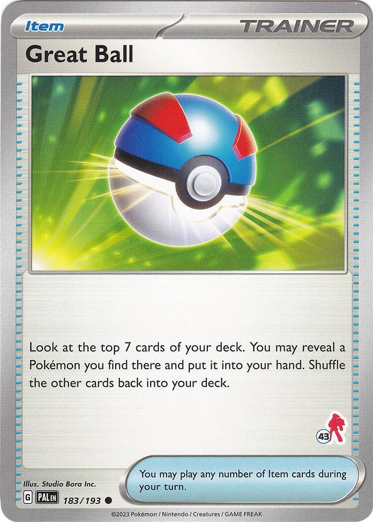 Great Ball (183/193) (Armarouge Stamp #43) [Battle Academy 2024] | Shuffle n Cut Hobbies & Games