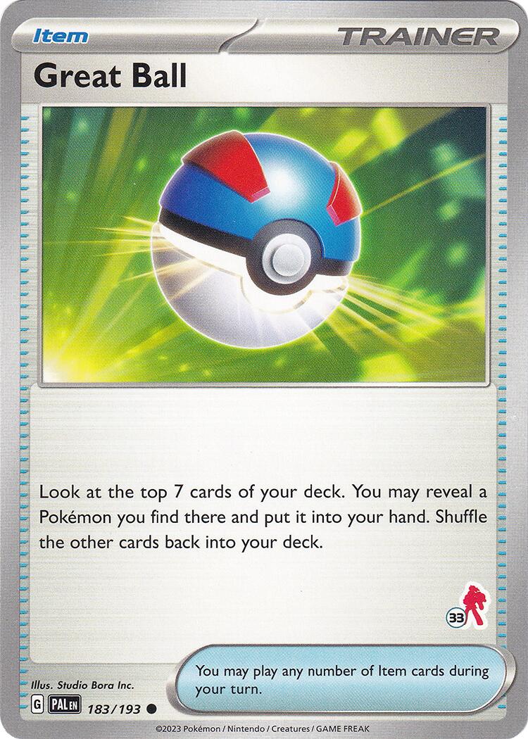 Great Ball (183/193) (Armarouge Stamp #33) [Battle Academy 2024] | Shuffle n Cut Hobbies & Games