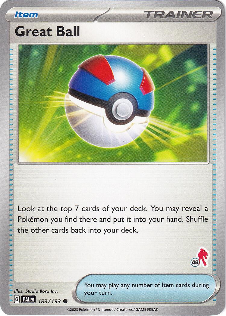 Great Ball (183/193) (Armarouge Stamp #48) [Battle Academy 2024] | Shuffle n Cut Hobbies & Games