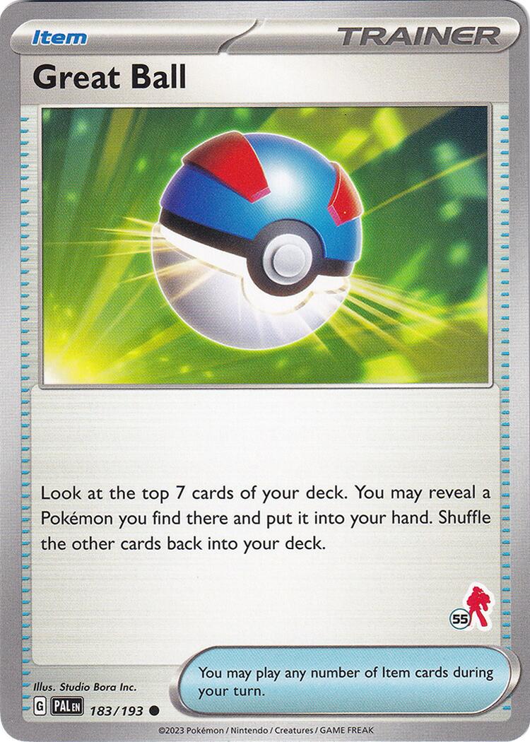 Great Ball (183/193) (Armarouge Stamp #55) [Battle Academy 2024] | Shuffle n Cut Hobbies & Games