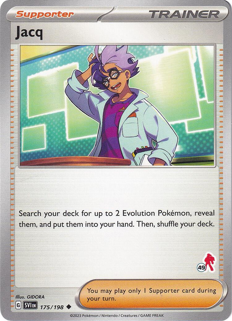 Jacq (175/198) (Armarouge Stamp #49) [Battle Academy 2024] | Shuffle n Cut Hobbies & Games