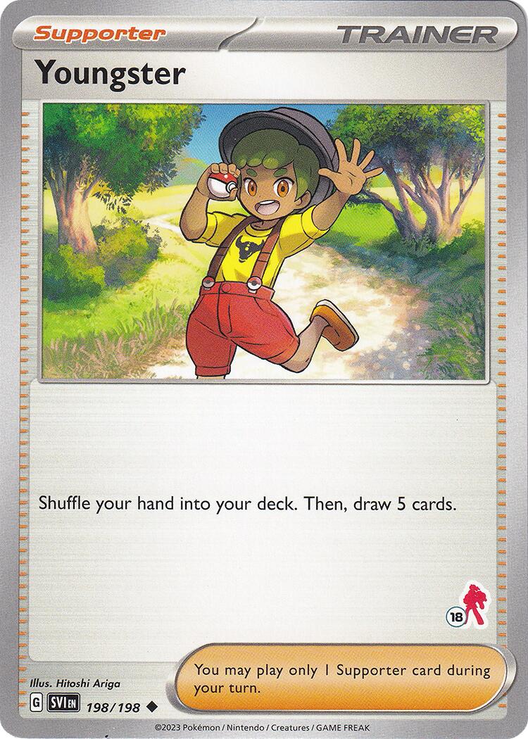 Youngster (198/198) (Armarouge Stamp #18) [Battle Academy 2024] | Shuffle n Cut Hobbies & Games