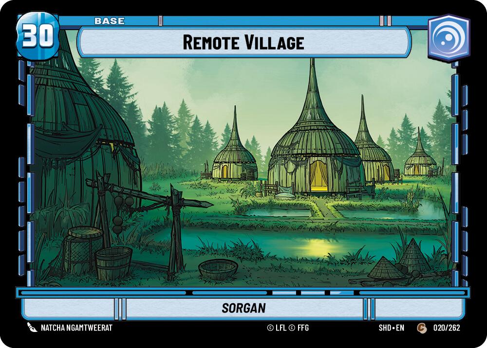 Remote Village // Shield (020 // T02) (020 // T02) [Shadows of the Galaxy] | Shuffle n Cut Hobbies & Games