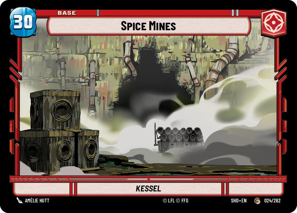 Spice Mines // Shield (024 // T02) (024 // T02) [Shadows of the Galaxy] | Shuffle n Cut Hobbies & Games