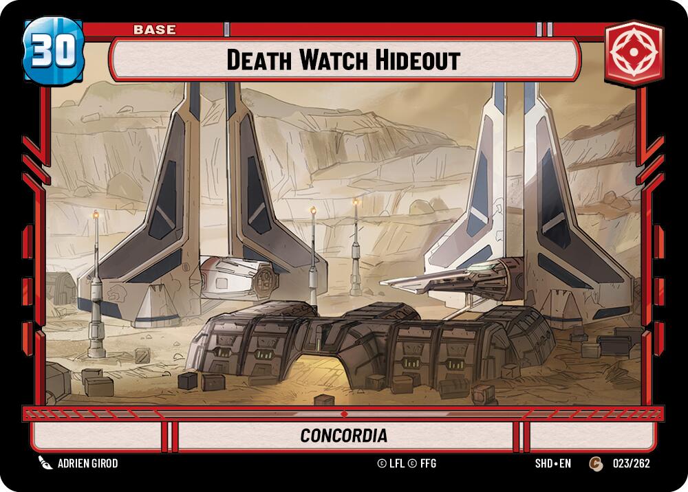 Death Watch Hideout // Experience (023 // T01) (023 // T01) [Shadows of the Galaxy] | Shuffle n Cut Hobbies & Games
