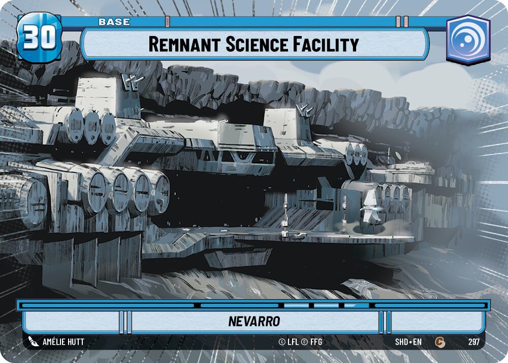 Remnant Science Facility // Shield (297 // T04) (Hyperspace) (297 // T04) [Shadows of the Galaxy] | Shuffle n Cut Hobbies & Games