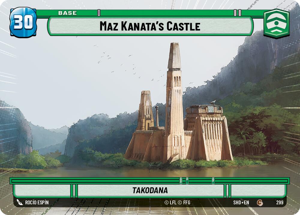 Maz Kanata's Castle // Experience (299 // T03) (Hyperspace) (299 // T03) [Shadows of the Galaxy] | Shuffle n Cut Hobbies & Games