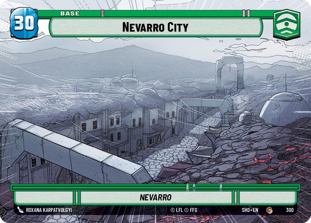 Nevarro City // Experience (300 // T03) (Hyperspace) (300 // T03) [Shadows of the Galaxy] | Shuffle n Cut Hobbies & Games