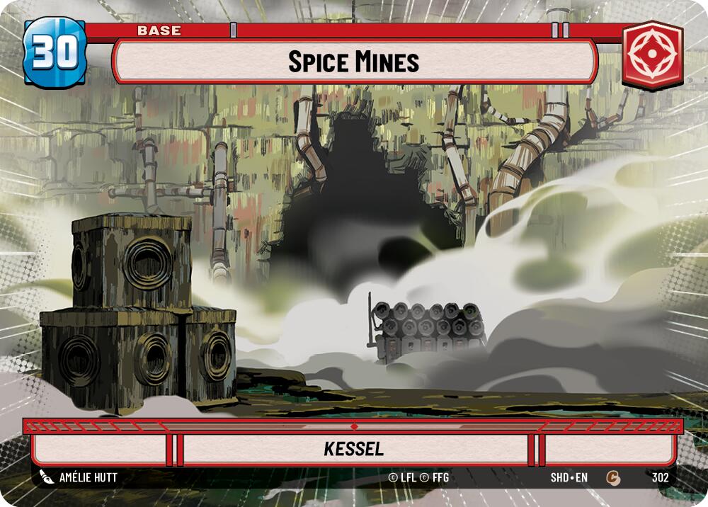 Spice Mines // Shield (302 // T04) (Hyperspace) (302 // T04) [Shadows of the Galaxy] | Shuffle n Cut Hobbies & Games