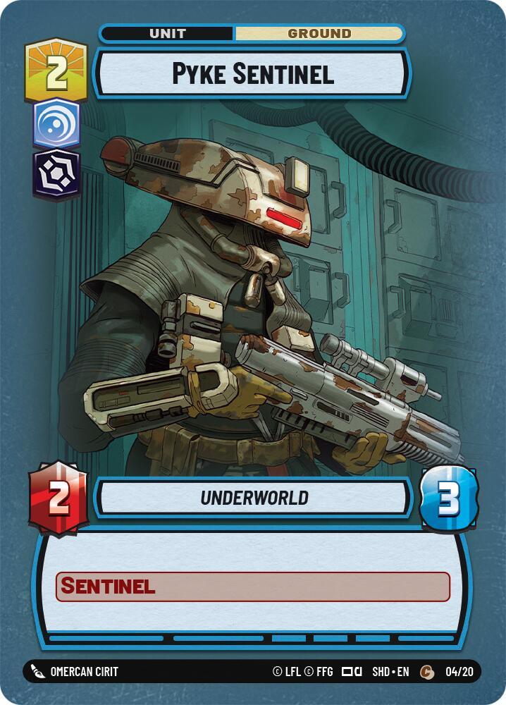 Pyke Sentinel (04/20) (04/20) [Shadows of the Galaxy: Weekly Play] | Shuffle n Cut Hobbies & Games
