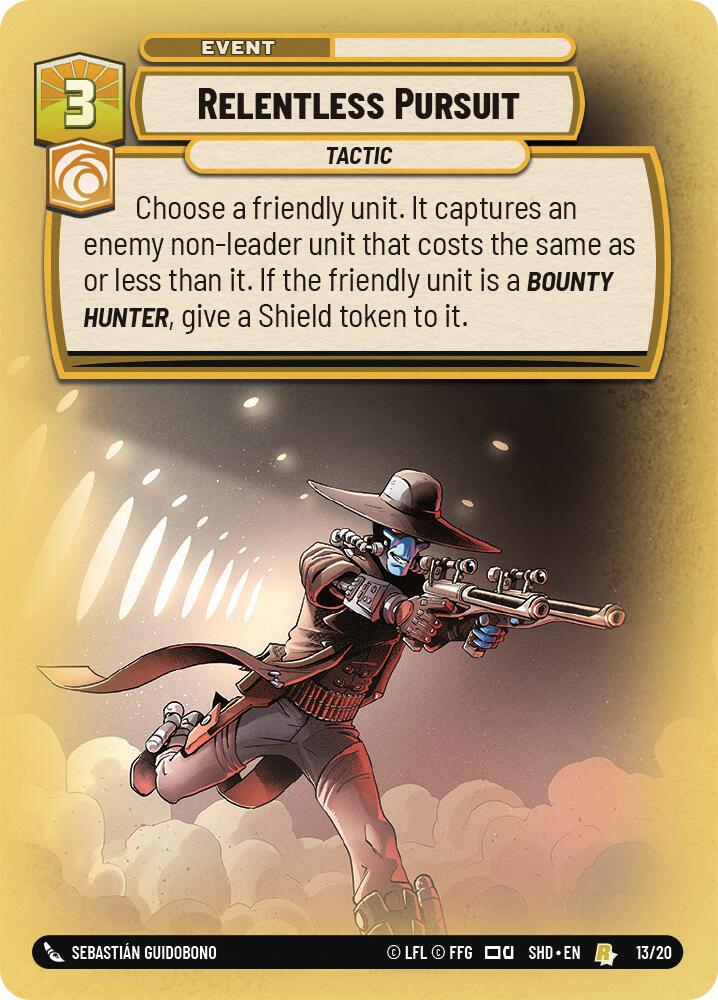 Relentless Pursuit (13/20) (13/20) [Shadows of the Galaxy: Weekly Play] | Shuffle n Cut Hobbies & Games