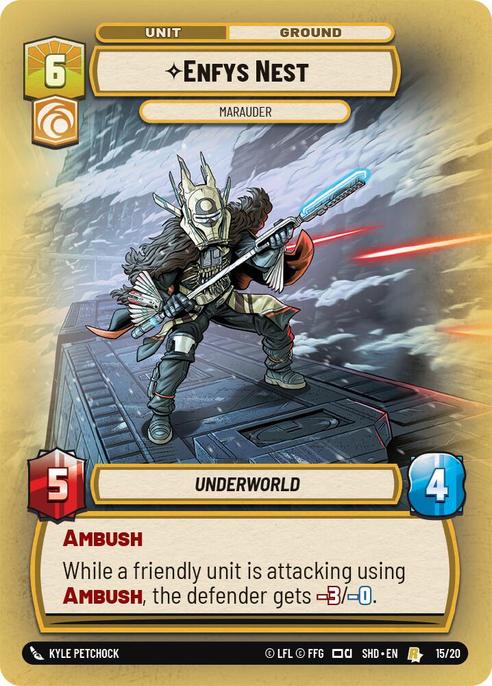 Enfys Nest - Marauder (15/20) (15/20) [Shadows of the Galaxy: Weekly Play] | Shuffle n Cut Hobbies & Games