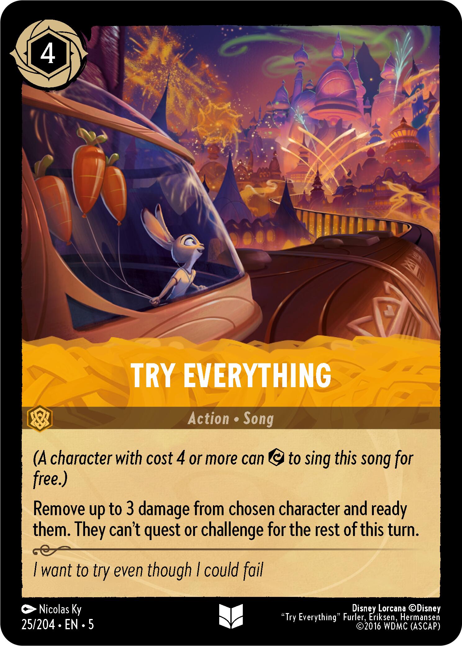 Try Everything (25/204) [Shimmering Skies] | Shuffle n Cut Hobbies & Games