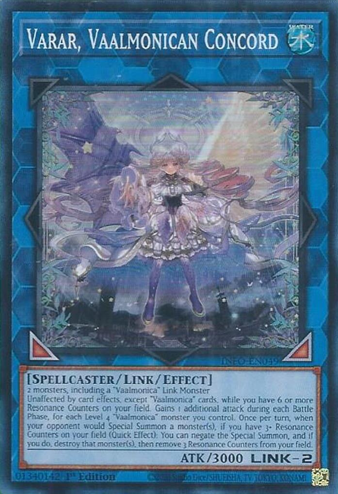 Varar, Vaalmonican Concord [INFO-EN049] Super Rare | Shuffle n Cut Hobbies & Games