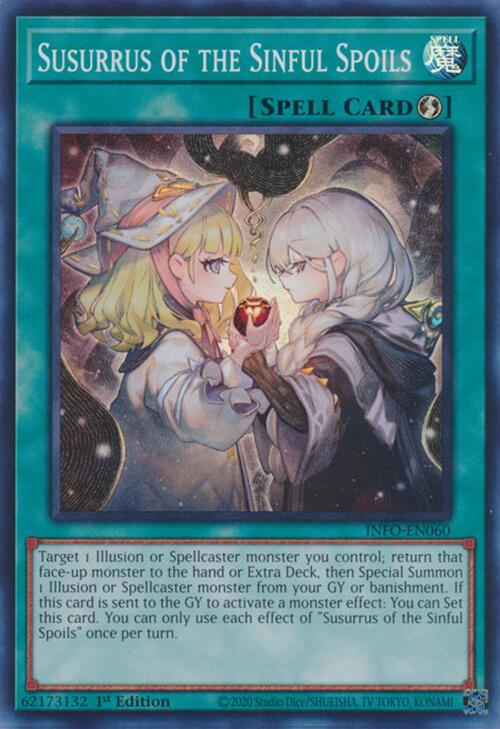 Susurrus of the Sinful Spoils [INFO-EN060] Super Rare | Shuffle n Cut Hobbies & Games