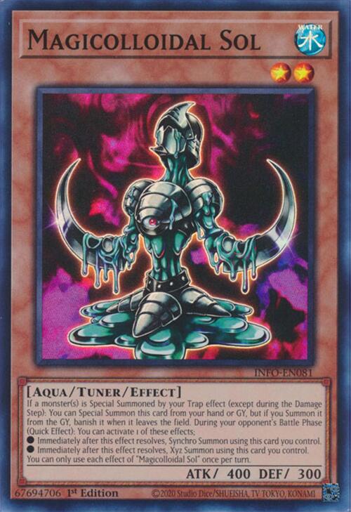 Magicolloidal Sol [INFO-EN081] Super Rare | Shuffle n Cut Hobbies & Games