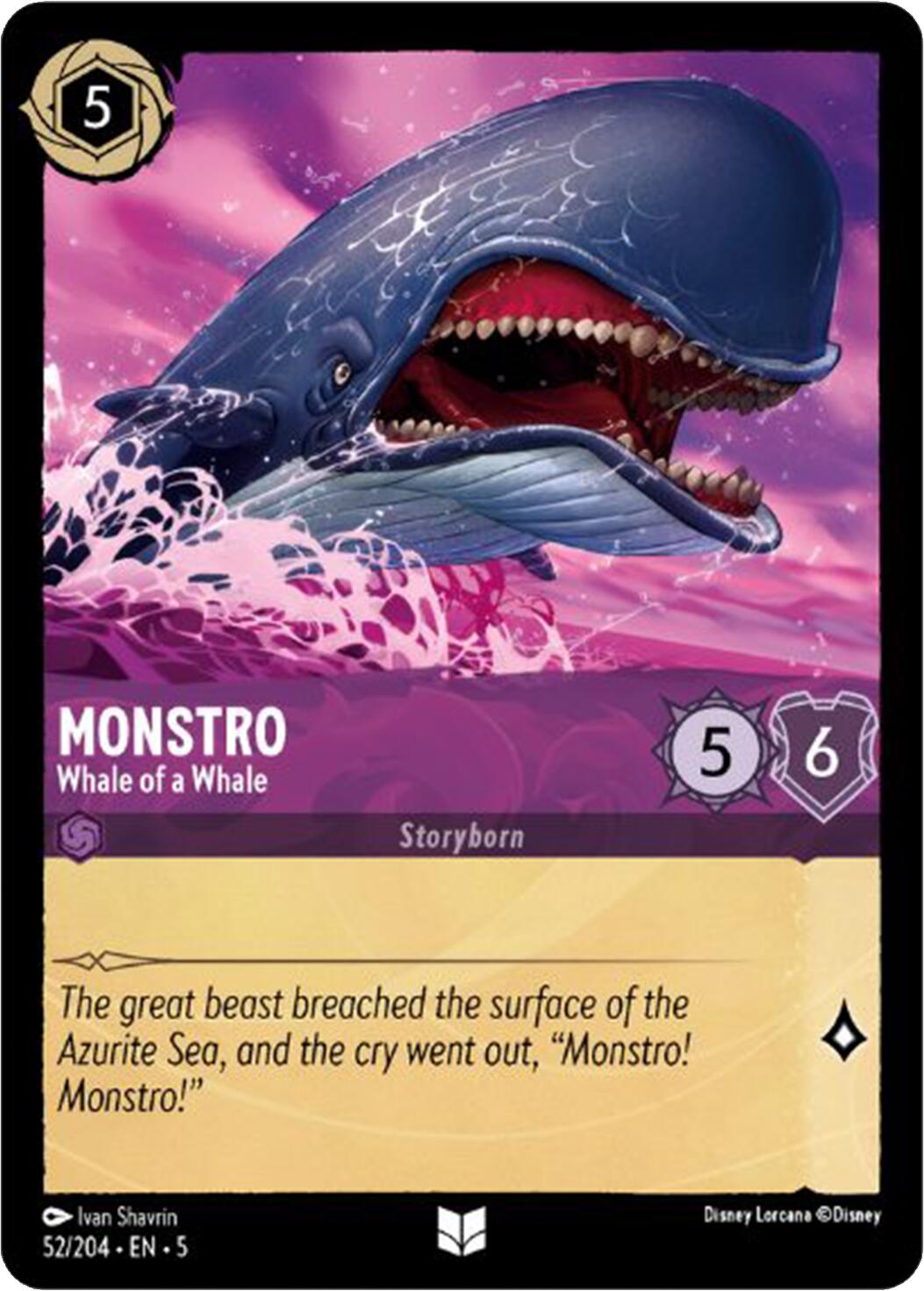 Monstro - Whale of a Whale (52/204) [Shimmering Skies] | Shuffle n Cut Hobbies & Games