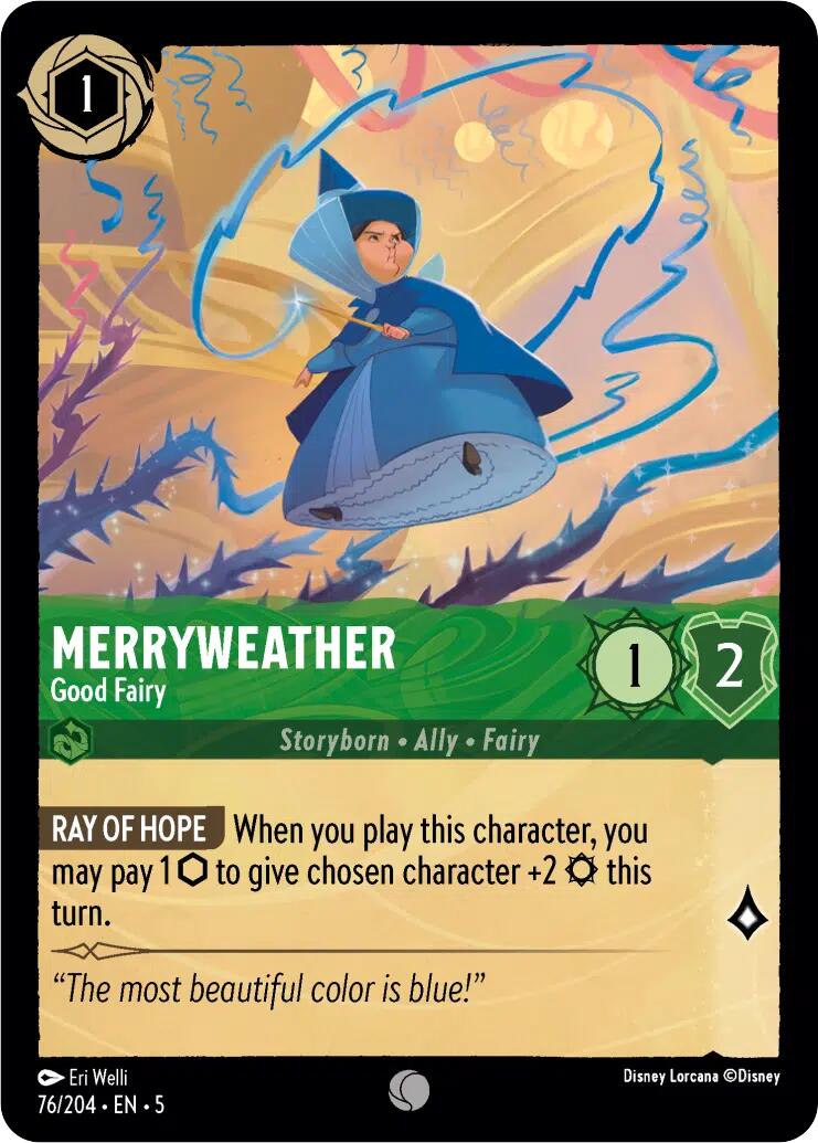 Merryweather - Good Fairy (76/204) [Shimmering Skies] | Shuffle n Cut Hobbies & Games