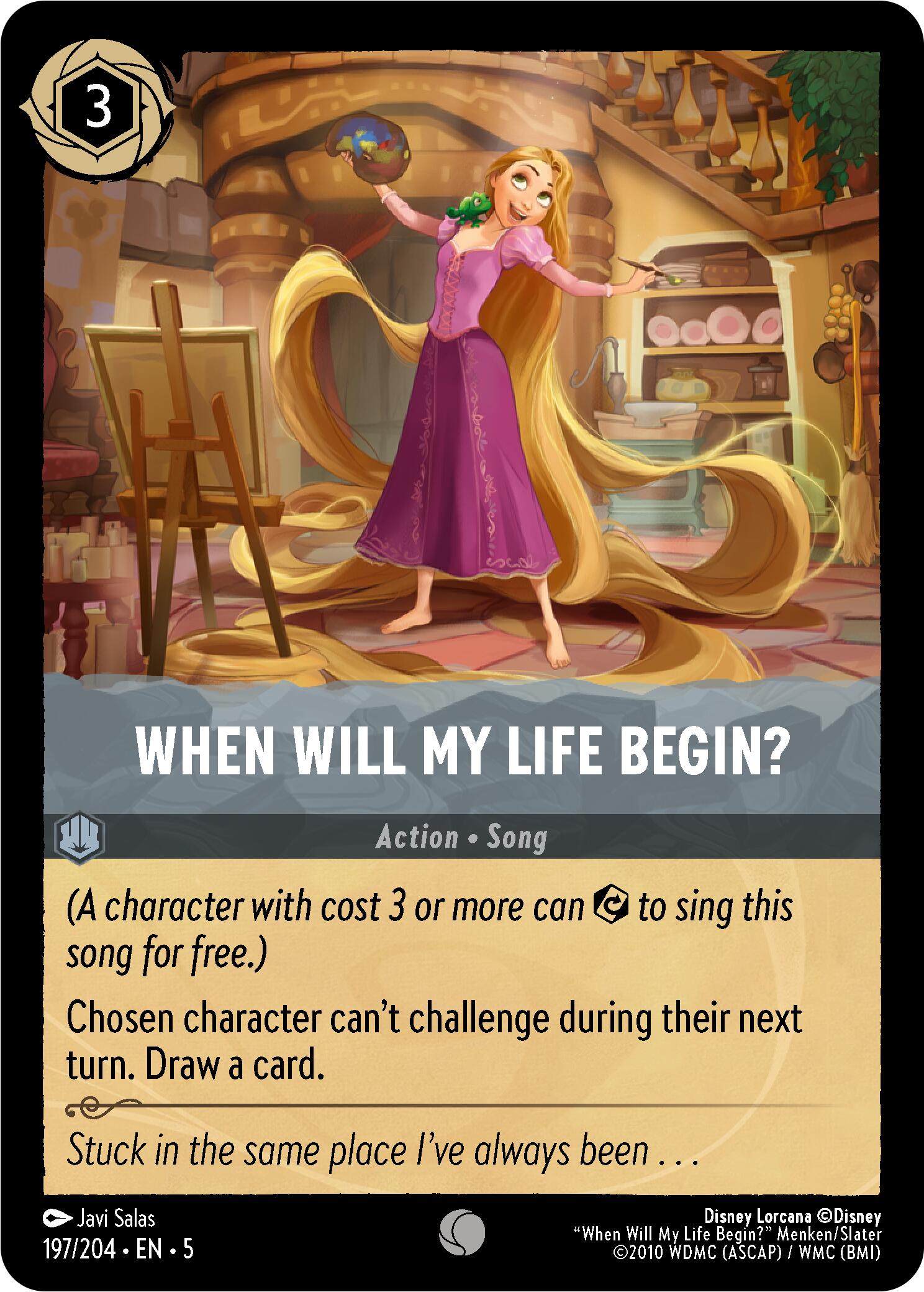 When Will My Life Begin? (197/204) [Shimmering Skies] | Shuffle n Cut Hobbies & Games