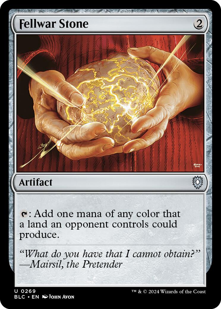 Fellwar Stone [Bloomburrow Commander] | Shuffle n Cut Hobbies & Games