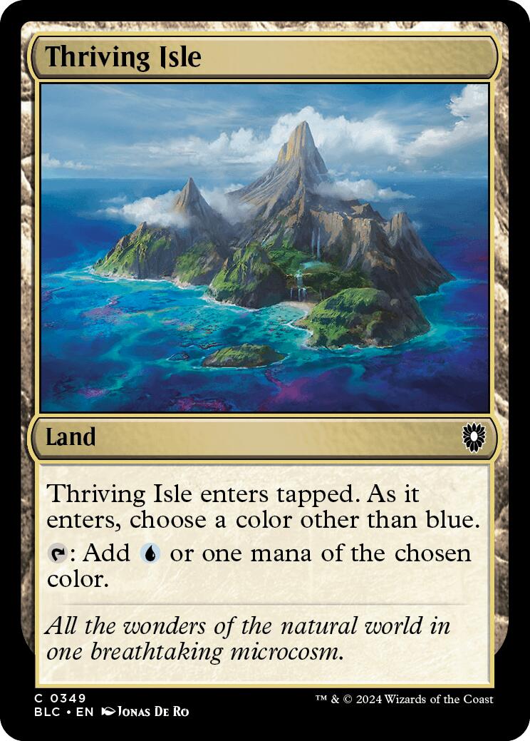 Thriving Isle [Bloomburrow Commander] | Shuffle n Cut Hobbies & Games