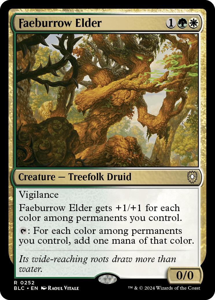 Faeburrow Elder [Bloomburrow Commander] | Shuffle n Cut Hobbies & Games