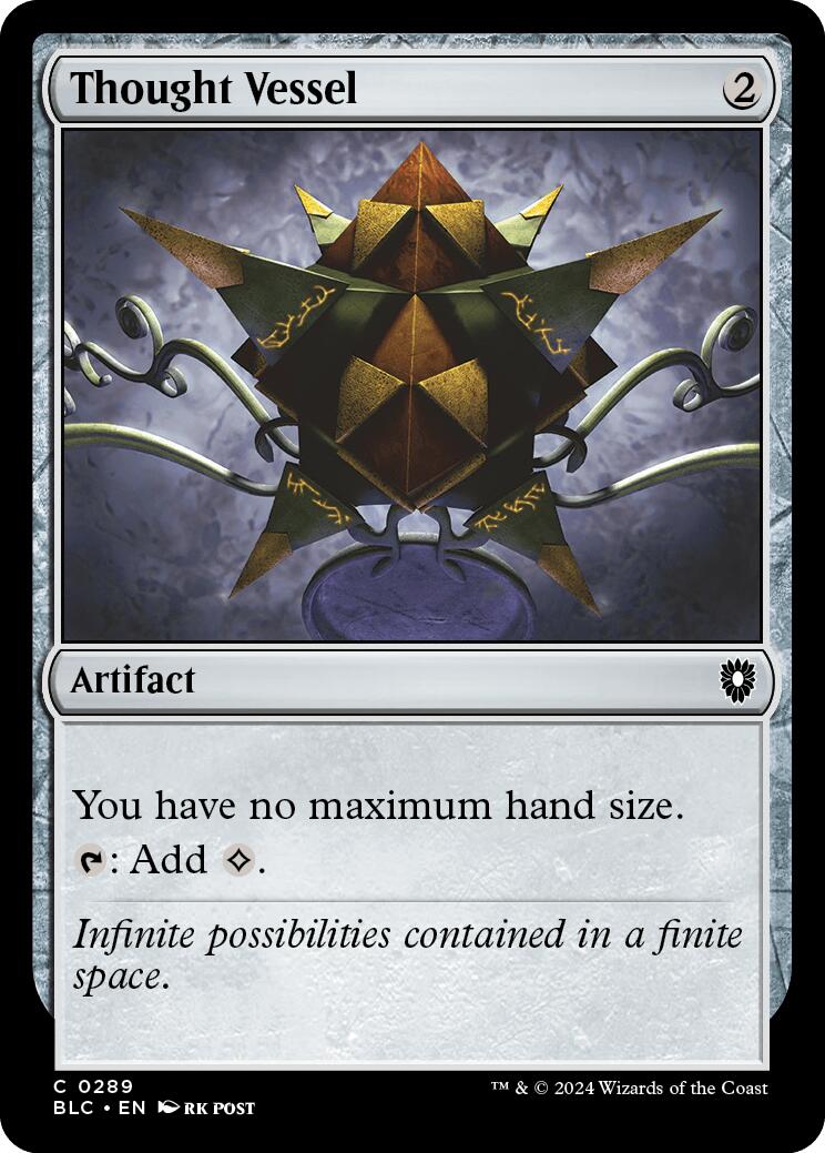 Thought Vessel [Bloomburrow Commander] | Shuffle n Cut Hobbies & Games