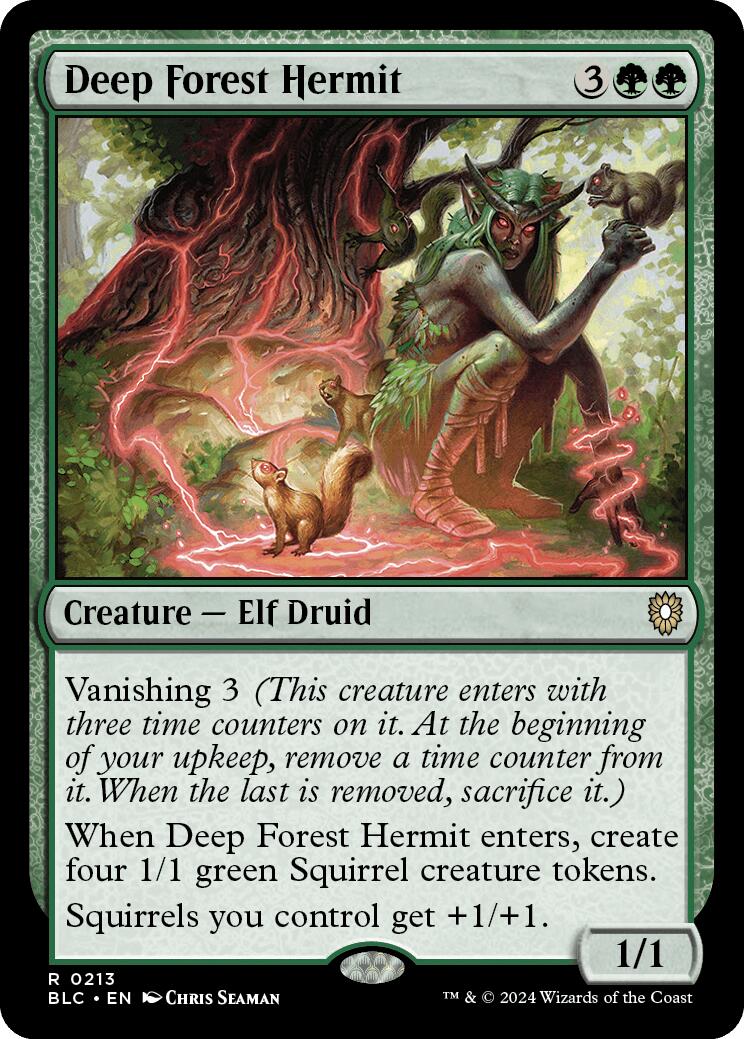 Deep Forest Hermit [Bloomburrow Commander] | Shuffle n Cut Hobbies & Games