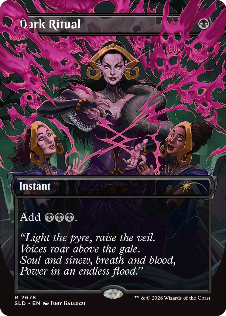 Dark Ritual (2678) [Secret Lair Drop Series] | Shuffle n Cut Hobbies & Games