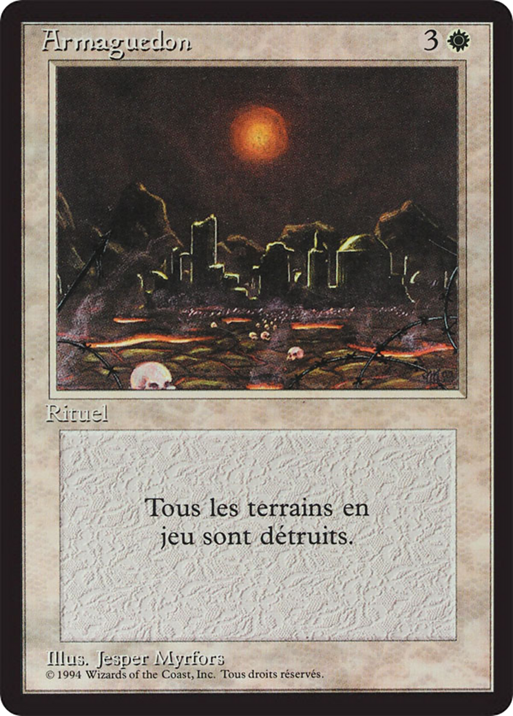 Armageddon [Foreign Black Border] | Shuffle n Cut Hobbies & Games