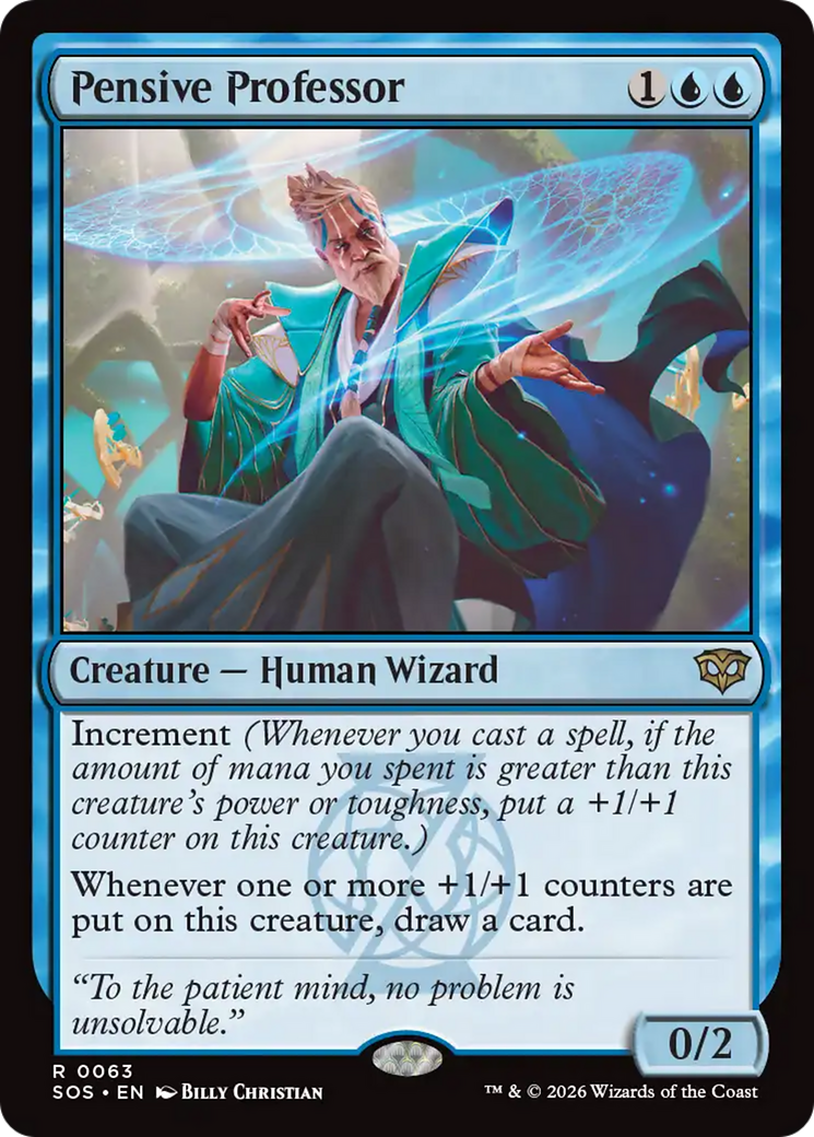 Pensive Professor [Secrets of Strixhaven] | Shuffle n Cut Hobbies & Games
