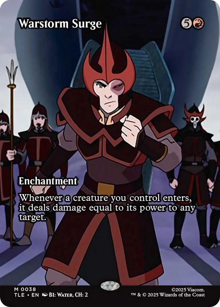 Warstorm Surge (Borderless) [Avatar: The Last Airbender: Eternal-Legal] | Shuffle n Cut Hobbies & Games