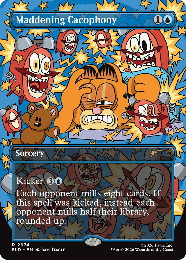 Maddening Cacophony (2674) [Secret Lair Drop Series] | Shuffle n Cut Hobbies & Games