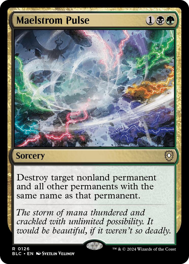 Maelstrom Pulse [Bloomburrow Commander] | Shuffle n Cut Hobbies & Games