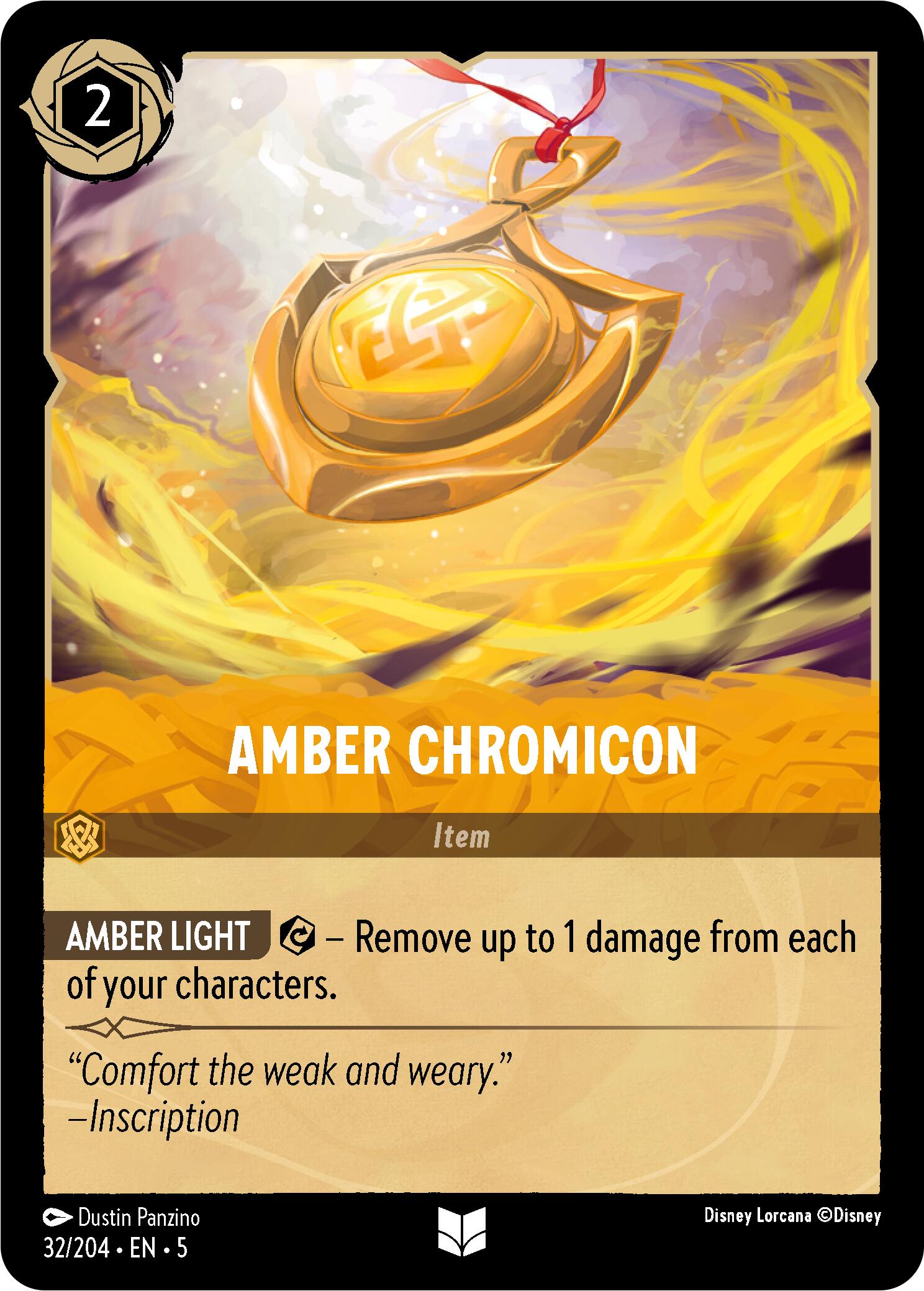 Amber Chromicon (32/204) [Shimmering Skies] | Shuffle n Cut Hobbies & Games