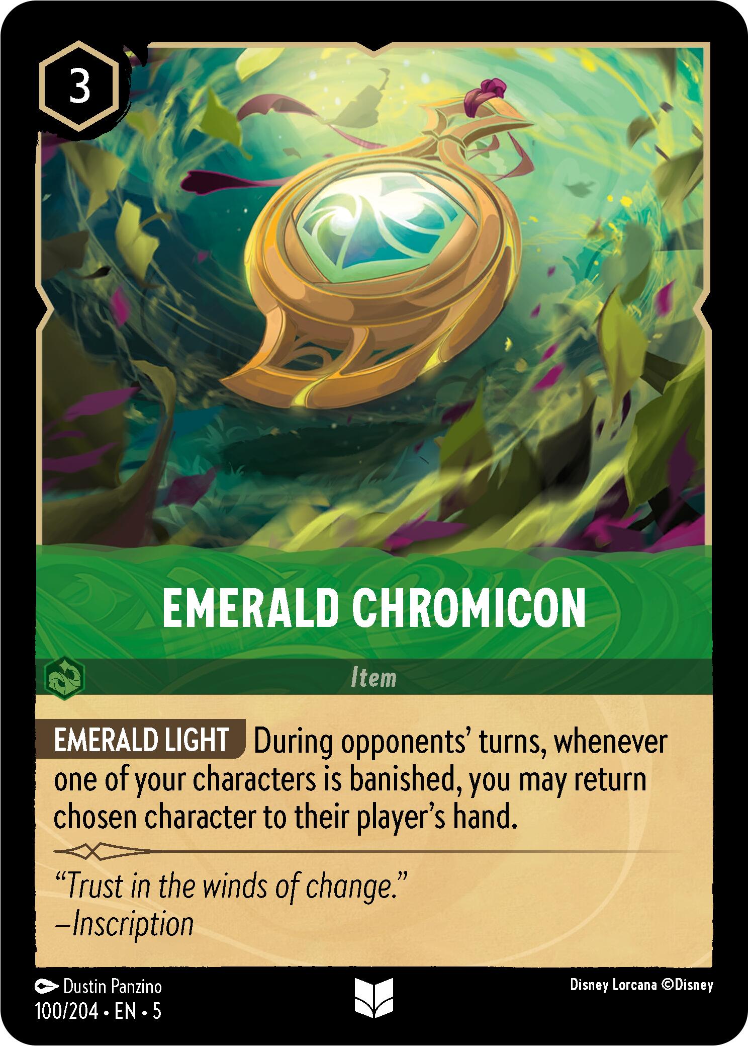 Emerald Chromicon (100/204) [Shimmering Skies] | Shuffle n Cut Hobbies & Games