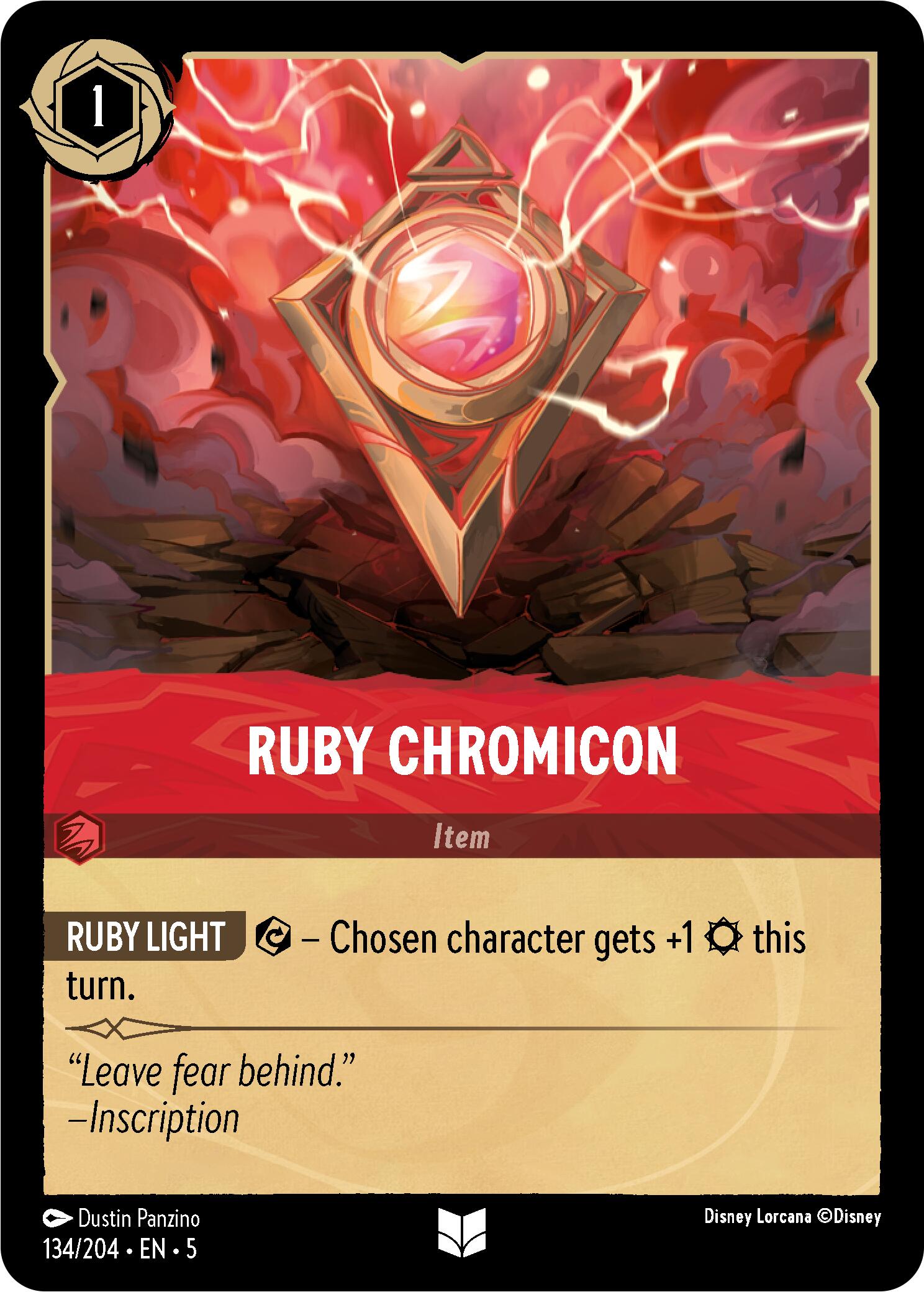 Ruby Chromicon (134/204) [Shimmering Skies] | Shuffle n Cut Hobbies & Games