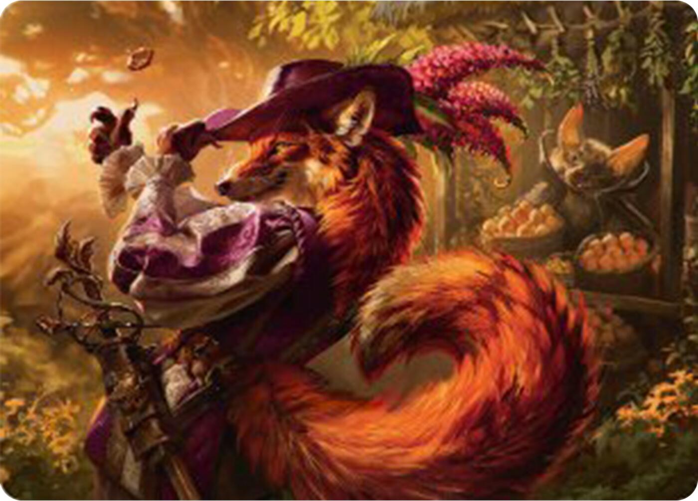 Mr. Foxglove Art Card [Bloomburrow Art Series] | Shuffle n Cut Hobbies & Games