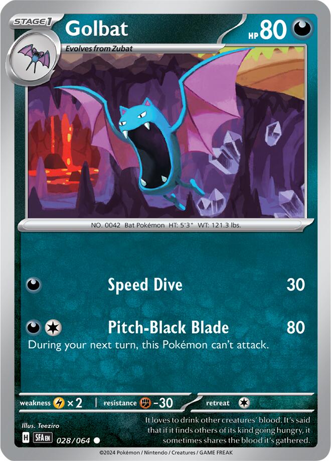 Golbat (028/064) [Scarlet & Violet: Shrouded Fable] | Shuffle n Cut Hobbies & Games
