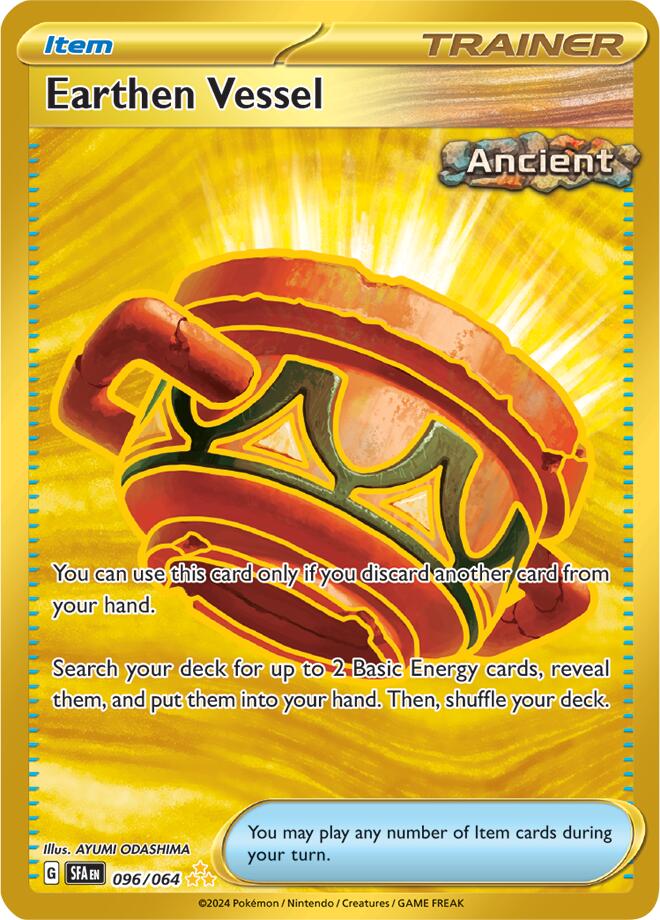 Earthen Vessel (096/064) [Scarlet & Violet: Shrouded Fable] | Shuffle n Cut Hobbies & Games