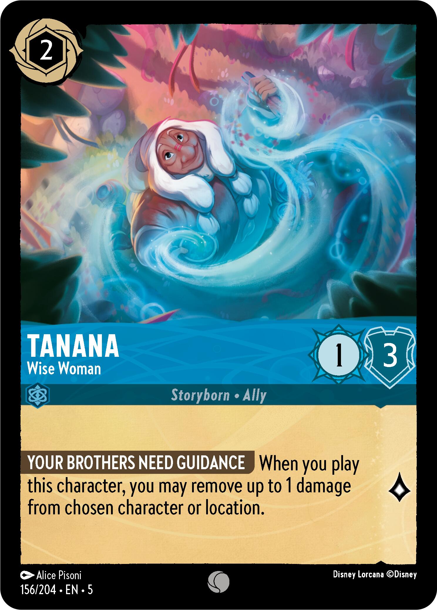 Tanana - Wise Woman (156/204) [Shimmering Skies] | Shuffle n Cut Hobbies & Games
