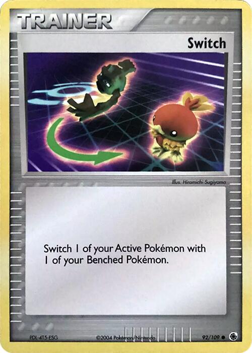 Switch (92/109) (Theme Deck Exclusive) [EX: Ruby & Sapphire] | Shuffle n Cut Hobbies & Games