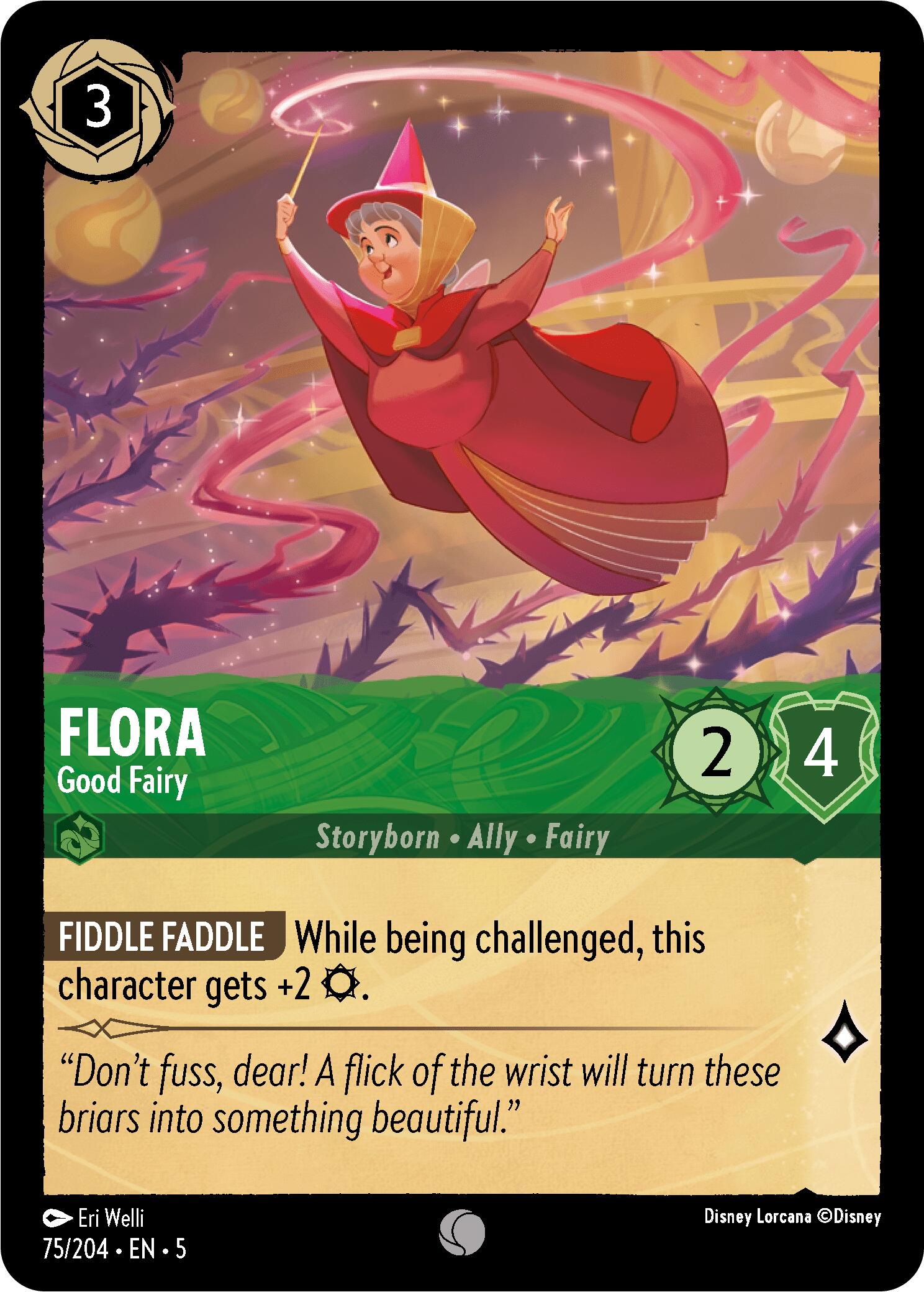 Flora - Good Fairy (75/204) [Shimmering Skies] | Shuffle n Cut Hobbies & Games