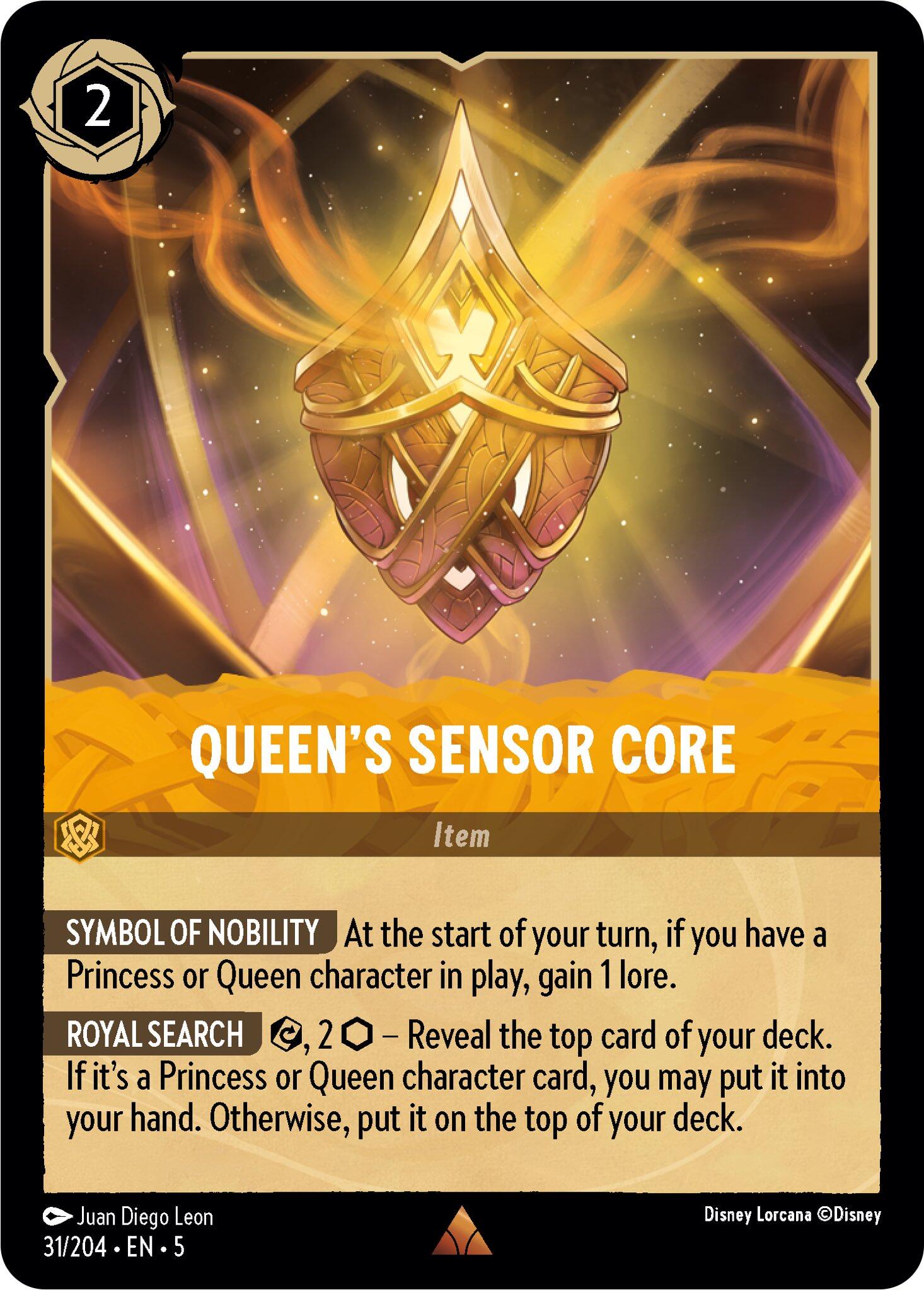 Queen's Sensor Core (31/204) [Shimmering Skies] | Shuffle n Cut Hobbies & Games