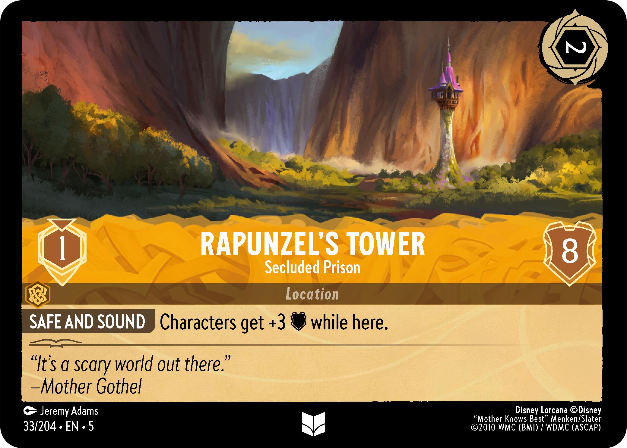 Rapunzel's Tower - Secluded Prison (33/204) [Shimmering Skies] | Shuffle n Cut Hobbies & Games