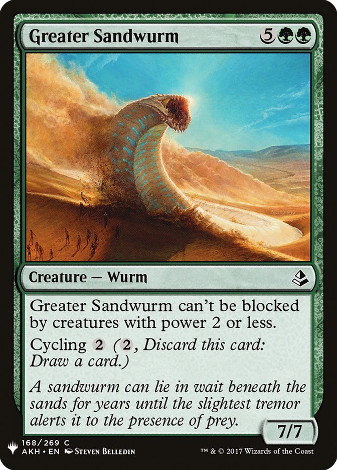 Greater Sandwurm [Mystery Booster] | Shuffle n Cut Hobbies & Games