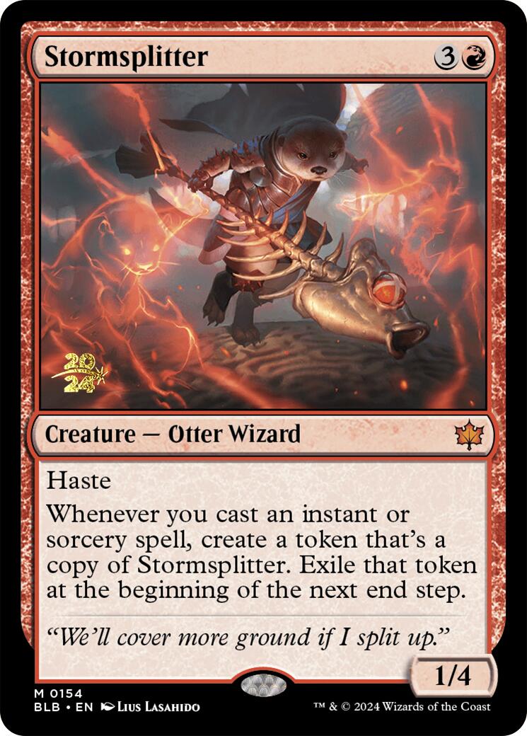 Stormsplitter [Bloomburrow Prerelease Promos] | Shuffle n Cut Hobbies & Games
