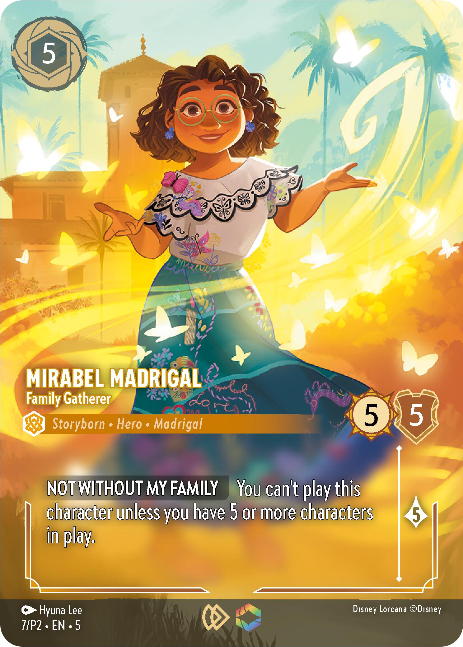 Mirabel Madrigal - Family Gatherer (Store Championship) (7) [Promo Cards] | Shuffle n Cut Hobbies & Games