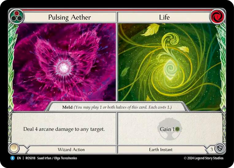 Pulsing Aether // Life [ROS018] (Rosetta) | Shuffle n Cut Hobbies & Games