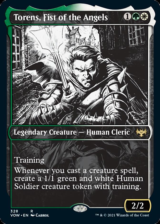 Torens, Fist of the Angels (Showcase Eternal Night) [Innistrad: Crimson Vow] | Shuffle n Cut Hobbies & Games